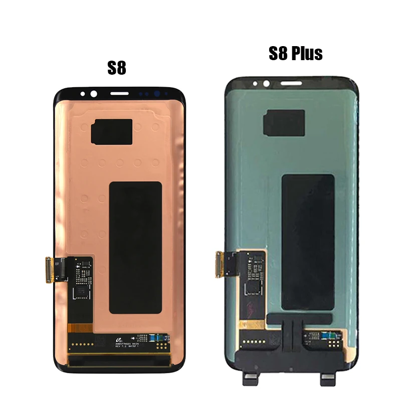 Amoled lcd для 5,8 ''samsung Galaxy S8 G950F G950U G950FD ЖК-дисплей кодирующий преобразователь сенсорного экрана в сборе с рамкой+ Инструменты