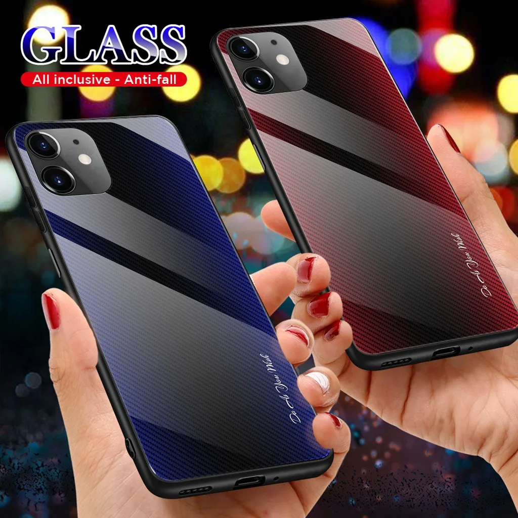 Чехол из ТПУ для IPhone 11 6,1 дюймов, чехол с держателем внутри, абсолютно 6 цветов, чехол, элегантный роскошный Водонепроницаемый защитный чехол