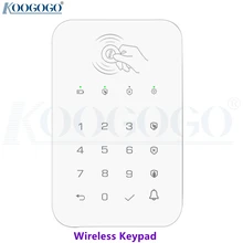 Clavier tactile sans fil GSM pour système d'alarme domestique, carte RFID, anti cambriolage, anti incendie, panneau de commande hôte
