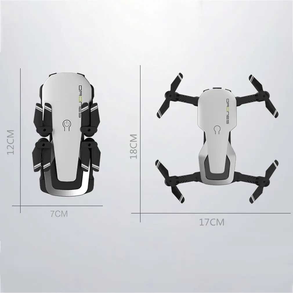 H2 RC складной Дрон Безголовый режим Дрон четырехосевой Самолет мини-Дрон с 30 Вт камерой приложение управление жестами фото Дрон