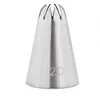 Piping Icing Nozzles for Cream Biscuit Cookie Pastry Tips Stainless Steel Cake Decoration Baking Tools Fondant Cake Tubes #2C ► Photo 2/5