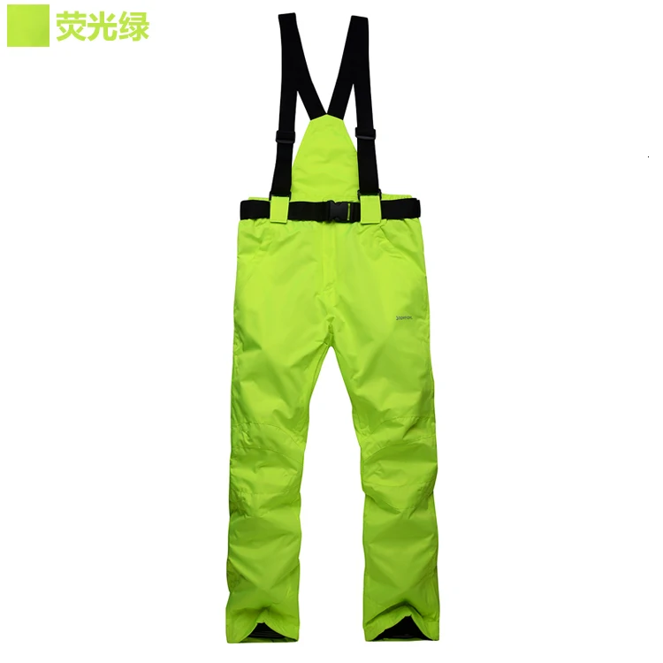 New Thicken Warm Ski Suit Men Women Winter Windproof Waterproof Skiing Gloves Snowboard Jacket Pants Suit Male Plus Size 3XL