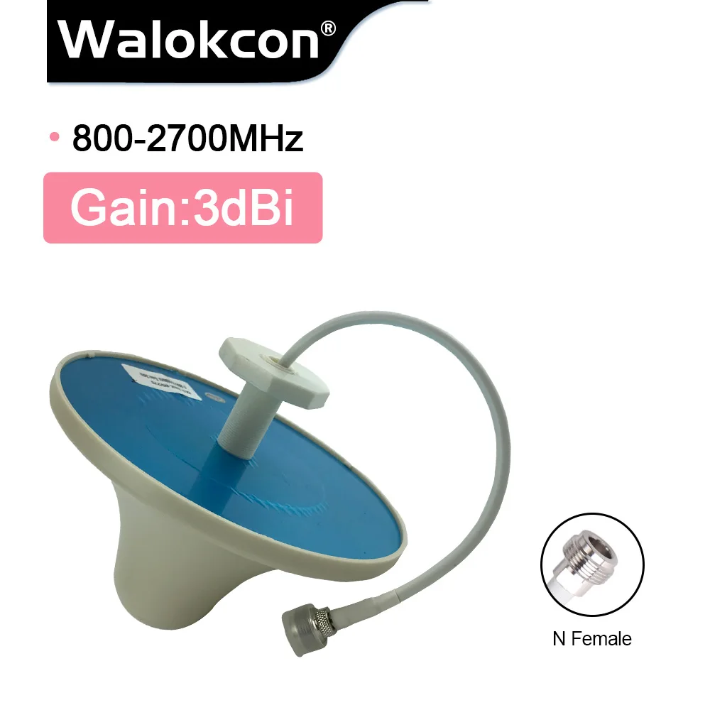 3dBi внутренняя потолочная мобильная антенна 800-2700 МГц работает для 2G GSM 3G DCS 4G LTE