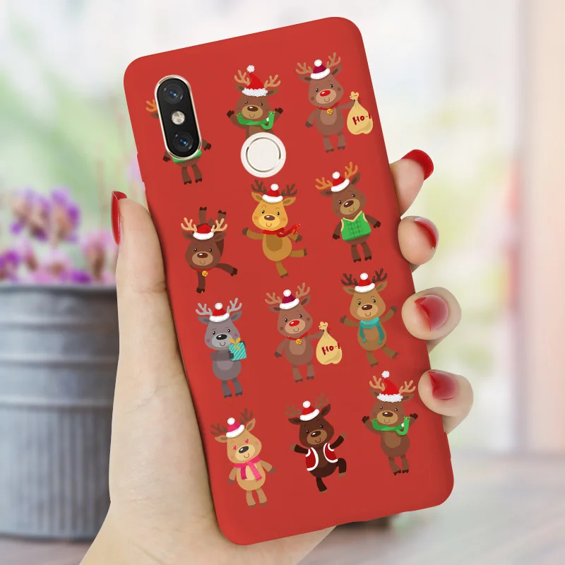 XSD6 Чехол для Xiao mi Red mi Note 8, 7, 6, 5, 8 T, конфетный чехол с изображением Санта-Клауса и лося для Red mi 5, 5 Plus, 6A, 6 Pro, 5A, 7, 7A, 8, 8A, K20, mi, 8 Lite, mi Max 3 - Цвет: XSD6