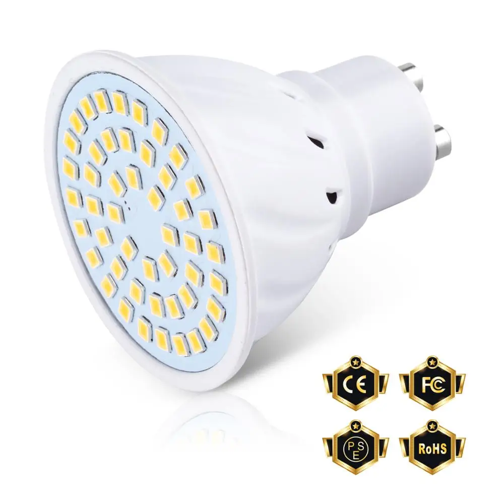 6 pces gu10 lâmpada led e27 3 w 5 w 7 conduziu a luz do ponto 220 v conduziu a lâmpada mr16 spotlight e14 bulbo gu5.3 ampola b22 bombillas smd 2835