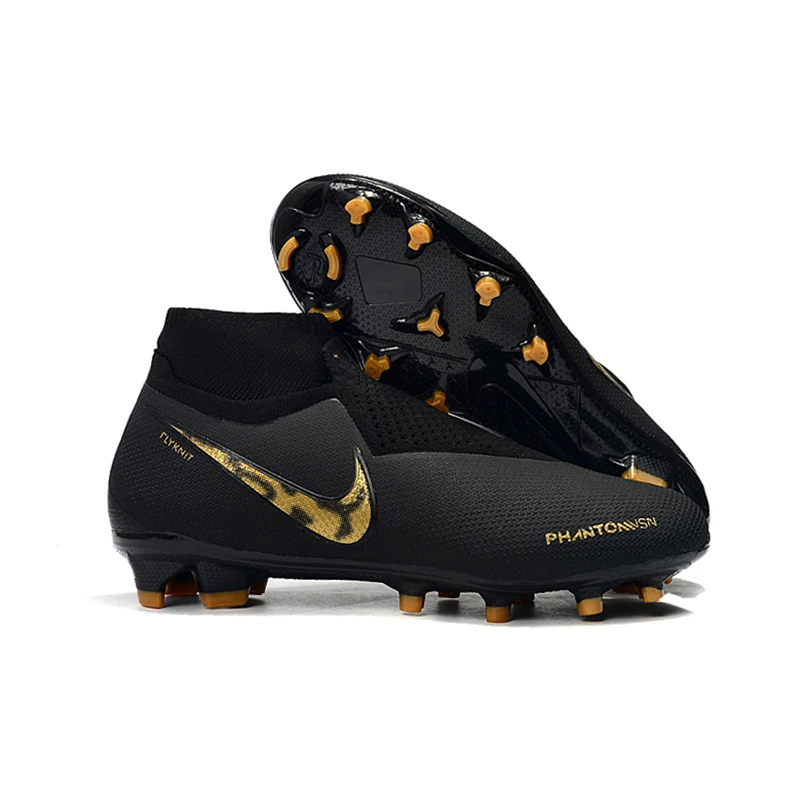 Nike Phantom VSN тени Elite DF FG Футбол бутсы кроссовки Для мужчин футбольные бутсы с волнообразным краем; Zapatos De Futbol Hombre Nike Бутсы; большие размеры 39-45