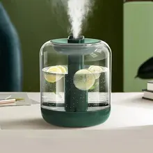 

Capacity Air Humidifier Rechargeable 2000mAh Battery Aroma Essential Oil Diffuser USB Mist Maker LED Light For Home