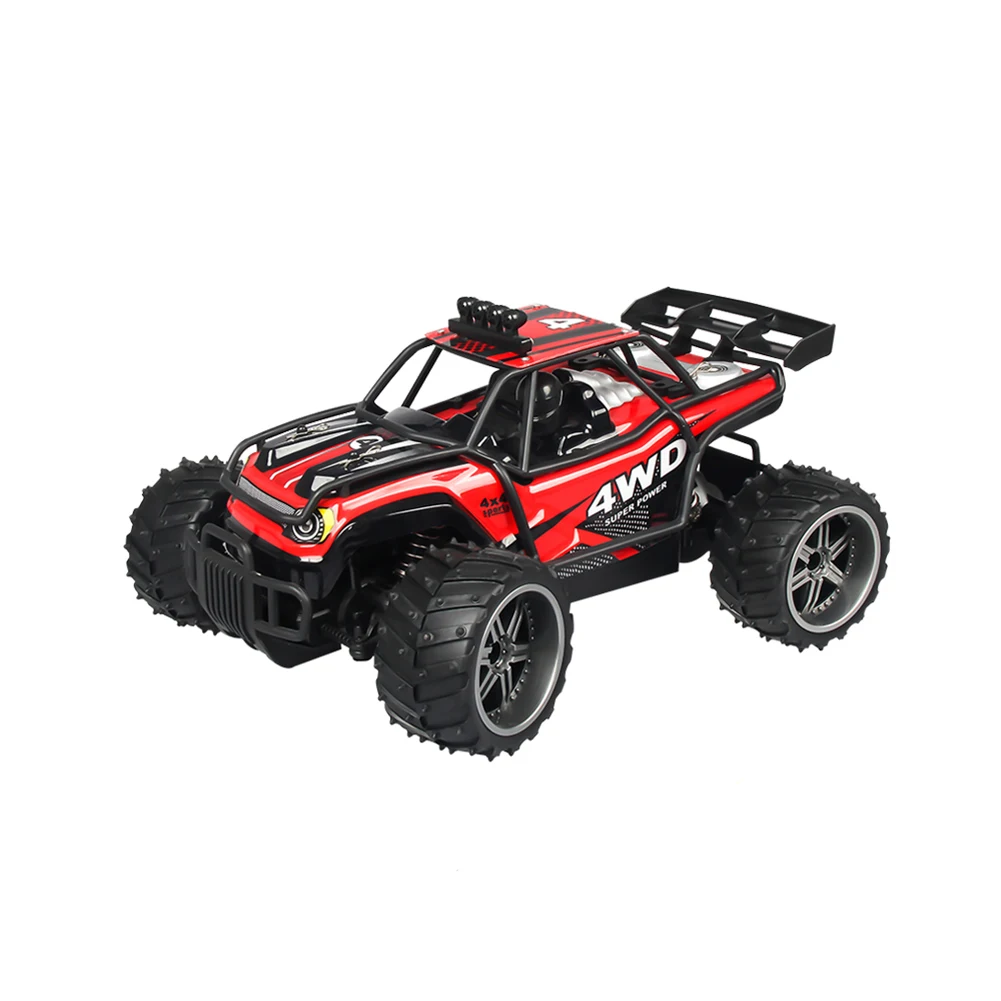 

1 : 16 Strong Grip Remote Control USB Rechargeable Model Toys 4WD RC Car Gift Kids Off Road 4 Channel High Speed 2.4GHz Electric