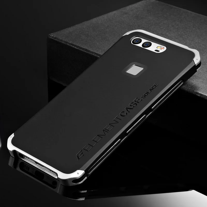 Чехол для Huawei P9 роскошные чехлы для телефонов с дизайнерской алюминиевой и с жесткой задней панелью - Цвет: 2