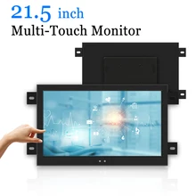 21,5 дюймовый емкостный мульти сенсорный монитор для Advisement плеера VGA HDMI BNC AV выход(China)