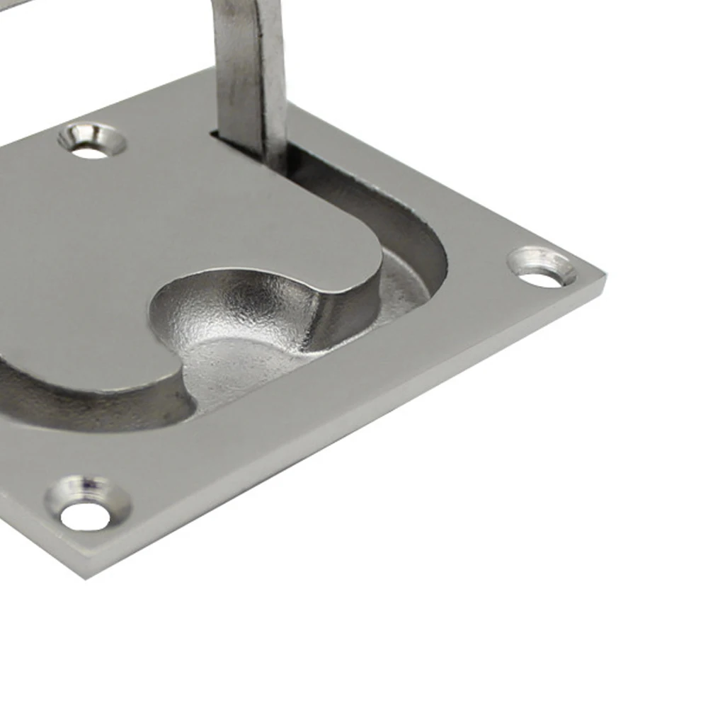 Hatch Pull Deck Cover Handle Corrosion Resistant Lifting Stainless Steel Boat Hardware Accessories Locker Ring Floor Buckle