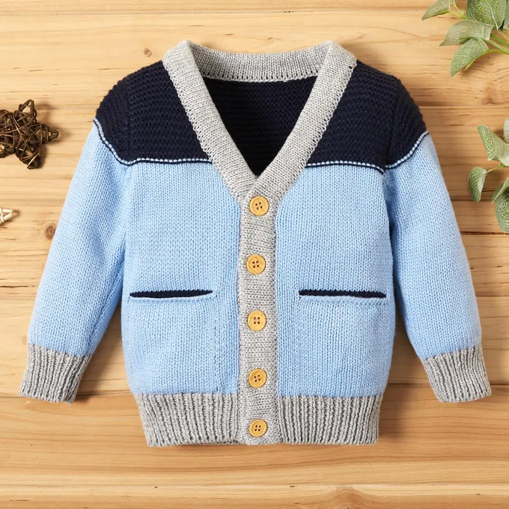 PatPat 2020 New Arrival Autumn and Winter Baby Boy school Sweaters Toddler Clothes |