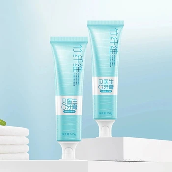 

Original Xiomi Dr.Bei 0+ Bamboo Fiber Ankle Toothpaste Active Biopeptide Inhibits Bacterial Growth without Irritation Xiomi