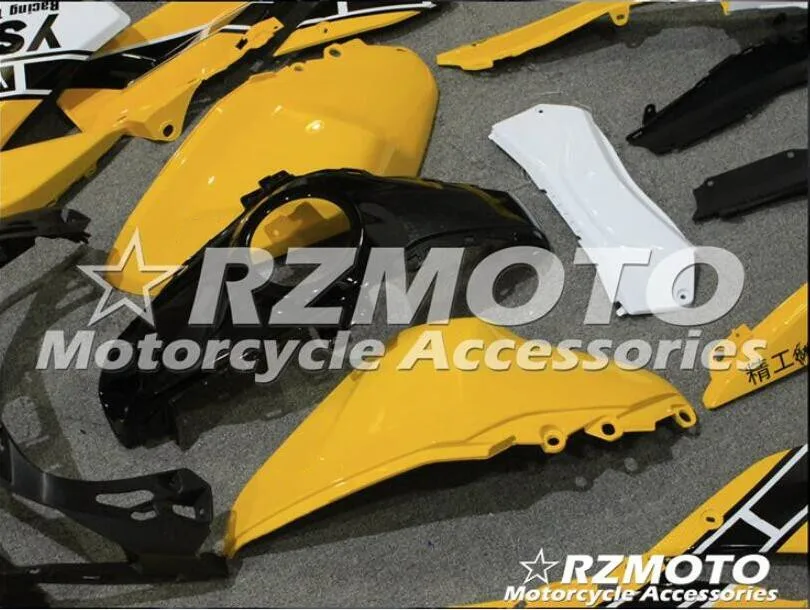 ABS литьевая форма для мотоцикла Обтекатели подходит для YAMAHA R3 R25- 15-19 Кузов Набор на заказ желтый белый черный
