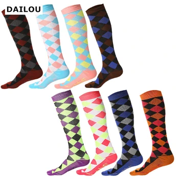 

New High-quality Football Socks Men Women Cycling Basketball Compression Socks Non-slip Towel Bottom Training Nursing Long Socks