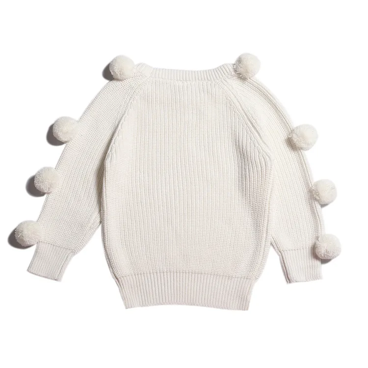 Милый модный свитер для девочек; коллекция 2019 года; сезон осень-зима; детская одежда; пуловер из чистого хлопка; Детский свитер; INS Online Celebri