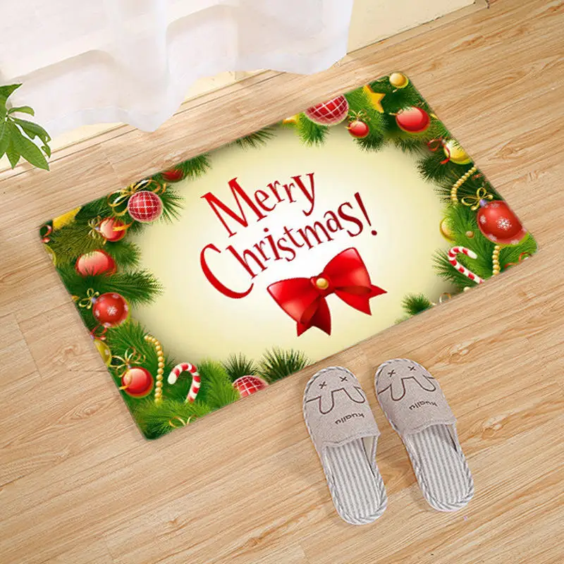 Home Textile 3D Carpet Indoor Door Mat Kitchen Bathroom Bedside Mats Rug Soft Flannel Christmas Dining Living Room Carpets - Цвет: No.3