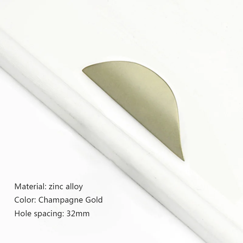 gold 32mm Pitch Современная Минималистичная дверная ручка шкафа, выдвижной ящик скандинавского американского черного тяги, кухонная ручка шкафа темная поручень, ручка шкафа - Цвет: gold 32mm Pitch