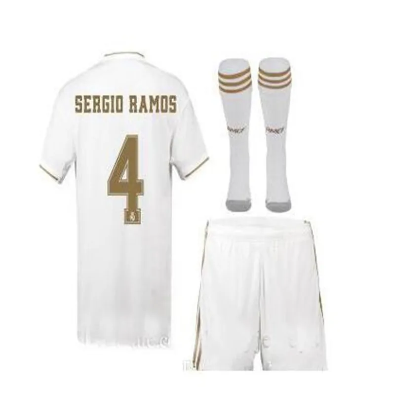 Real madrides2019 Новое поступление футболка для футбола домашняя Hazard ASENSIO ISCO SERGIO ramos 19 20 комплект для взрослых Футболка для футбола - Цвет: shirt