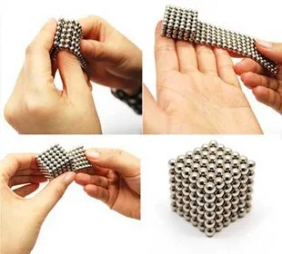 

DIY magic ball buckyballs magnetic ball 3mm 5mm 216 primary color beads Creative educational toys personalized gift