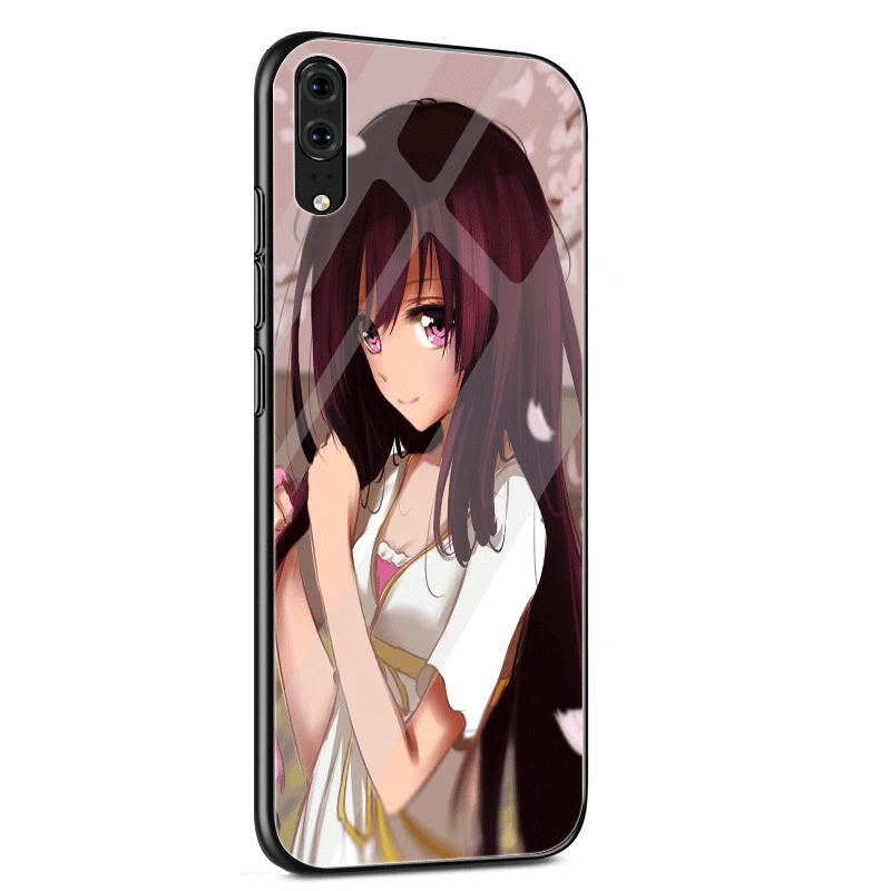 Чехол для телефона, стекло для huawei P30 P20 P10 Honor 10 8X Y6 Y9 mate 20 Lite Pro P, смарт-чехол для Samsung Galaxy Note - Цвет: G1
