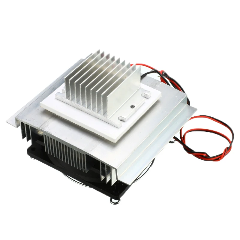 1PC Thermoelectric Refrigeration Cooler DC 12V Semiconductor Air Conditioner Cooling System DIY Kit 40x40x2.6mm