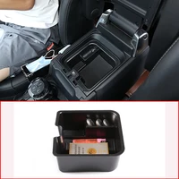 ABS Plastic Car Central Console Armrest Storage Box For Land Rover Discovery 4 LR4 2014 2015 2016 Car Accessories