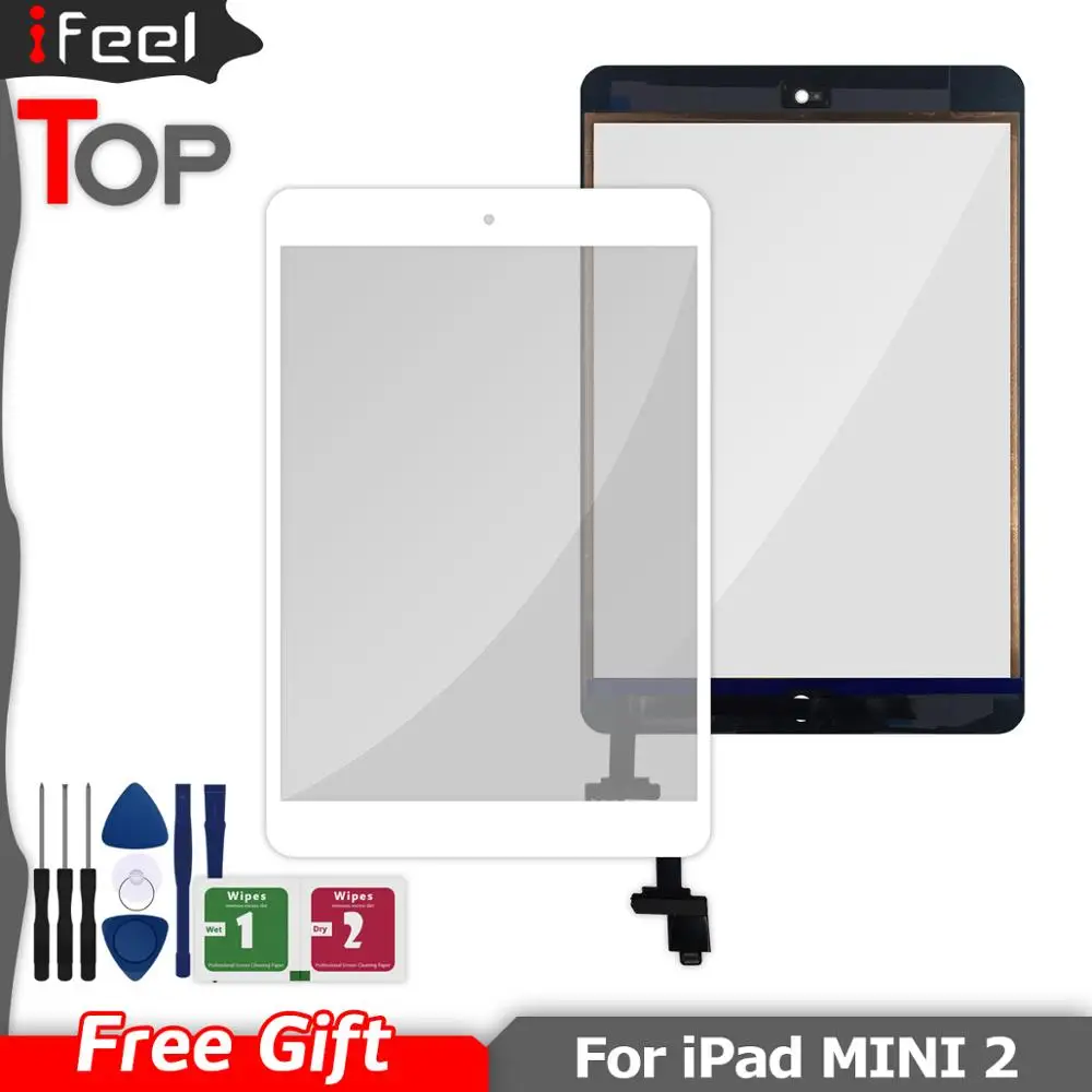 Для iPad Mini 1 2 A1432 A1454 A1455 A1489 A1490 A149 сенсорный экран дигитайзер сенсор без