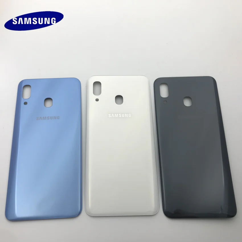 samsung Galaxy A30 A40 A50 A60 A70, задняя крышка, пластиковая крышка, корпус, запасные части для ремонта