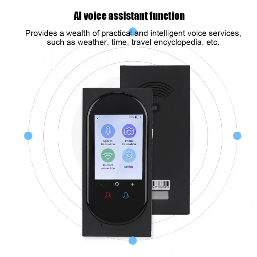 

New T10 WIFI Intelligent Translation Voice Translator 106 Languages + 44 Languages Photo Translation Real-time Translator