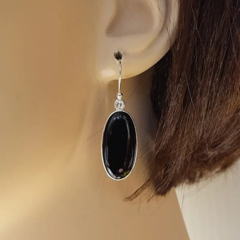Stud Earrings Dangle Earrings Hoop Earrings Drop Earrings Pendant Earrings Long Earrings Dome Teardrop Earrings Crystal Tassel Earrings Crystal Earrings Ear Loops Jewelry Simple Black Onyx Earrings Engagement Wedding