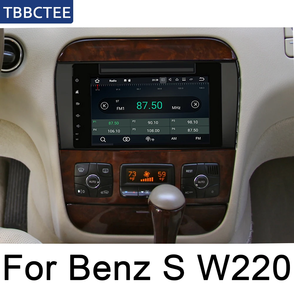 Для Mercedes Benz S Class W220 1995~ 2005 NTG мультимедийный плеер Android Автомагнитола Стерео gps Навигация BT wifi автомобильное радио стерео