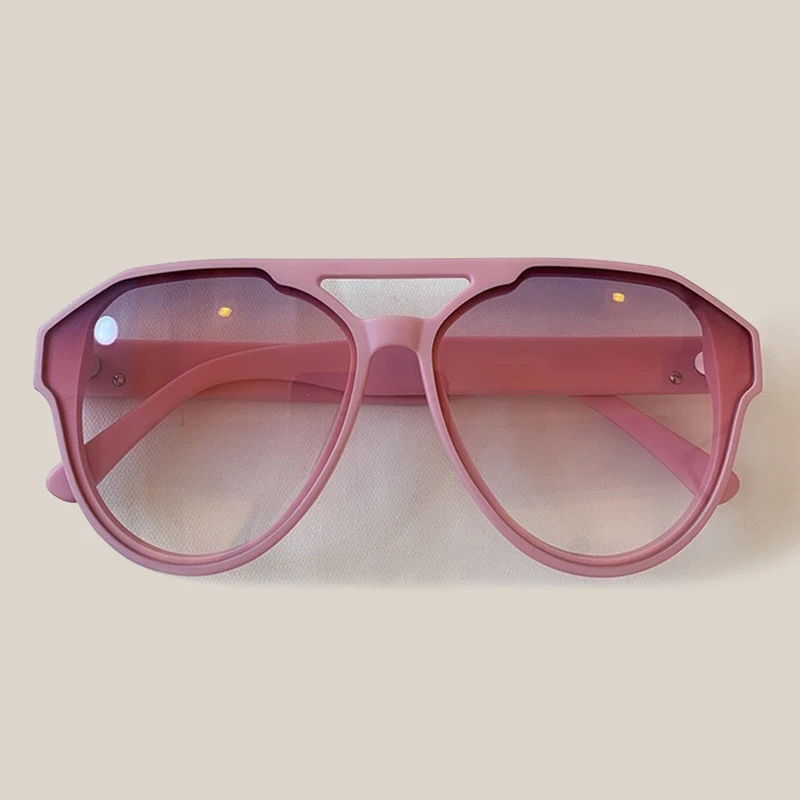 No.2 Sunglasses Солнцезащитные очки пилота больших размеров, женские винтажные брендовые градиентные солнцезащитные очки, женские солнцезащитные очки gafas de sol hombre - Цвет линз: No.2 Sunglasses
