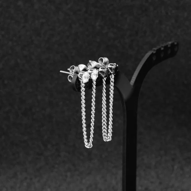 Buy Kpop Idol Crystal Stud Earrings Online KpopHeart