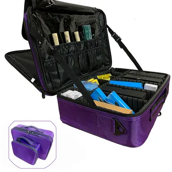 

2020 Professional Cosmetic Bag Organizer Women Travel Make Up Cases Large Capacity Cosmetics Suitcases For Makeup Beauty Case