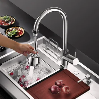 

360 Degree Swivel Kitchen Faucet Aerator Bubbler Adjustable Dual Mode Sprayer Filter Diffuser Water Saving Nozzle Fauc Connector