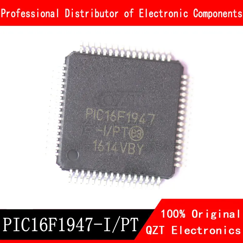 5pcs/lot PIC16F1947-I/PT PIC16F1947 16F1947 TQFP-64 new original In Stock 5pcs lot atmega88pa au atmega88pa atmega88 mega88 tqfp 32 chipset 100% new