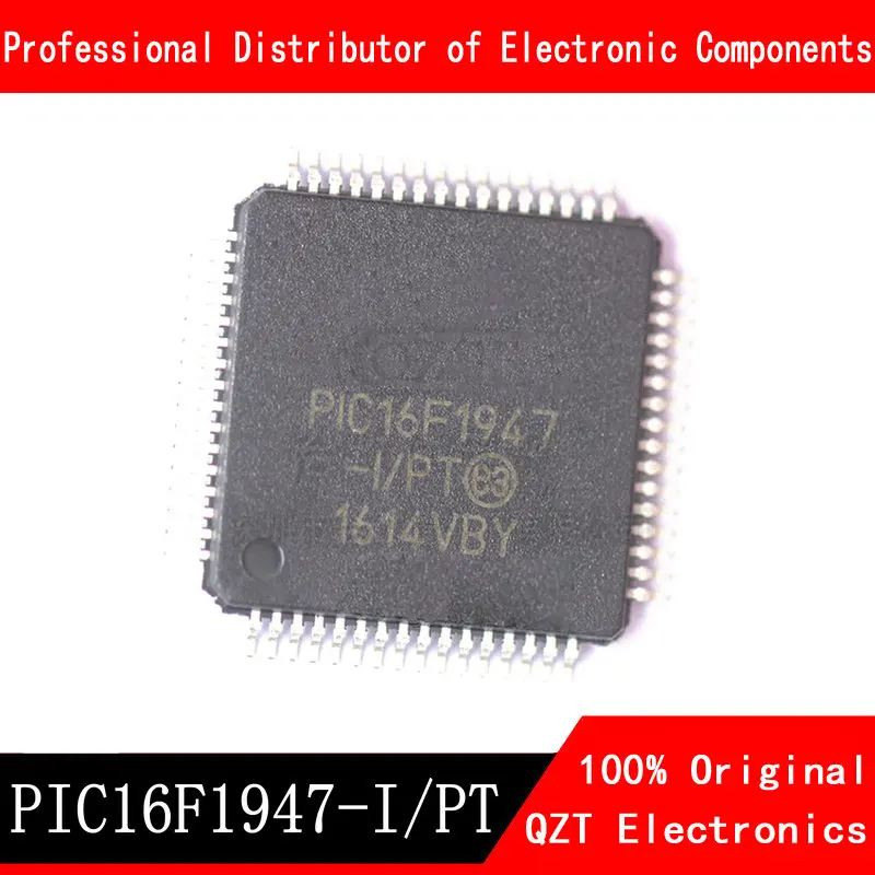 5pcs/lot PIC16F1947-I/PT PIC16F1947 16F1947 TQFP-64 new original In Stock free shipping 5pcs 20pcs pic18f452 i pt tqfp 44 new original ic in stock