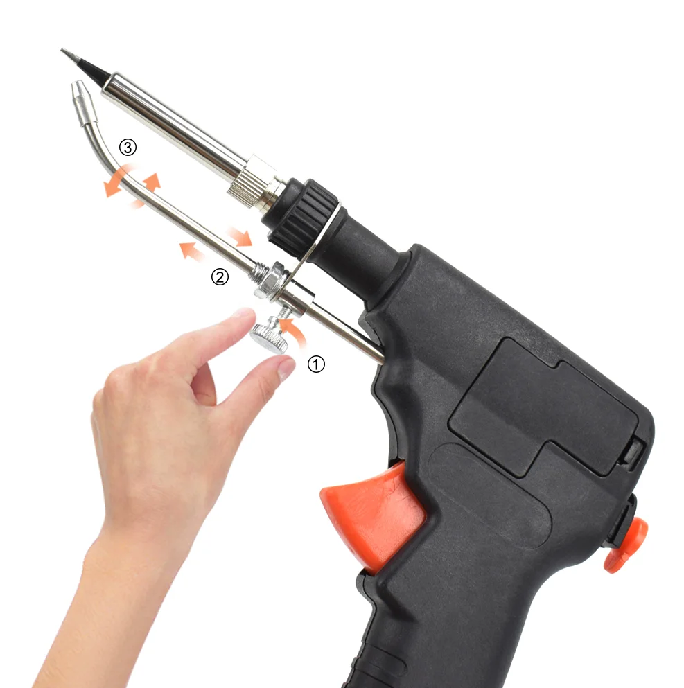 Паяльник Toolour с автоматической подачей олова паяльная станция внутренним