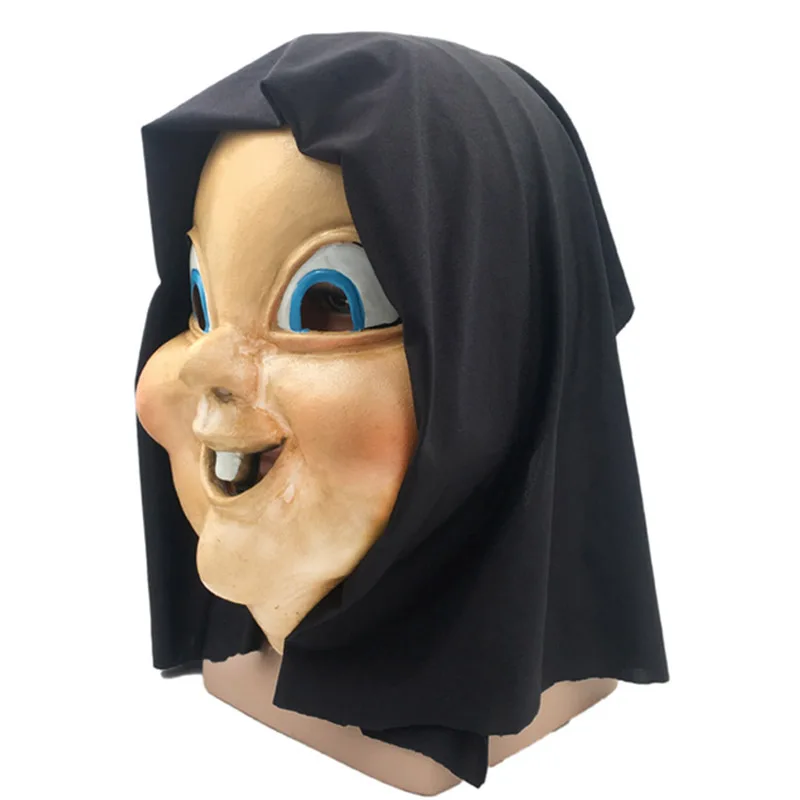 Oddity Maschera Cosplay Maschera Dress Up Pretend Gioca Mask Party Props Bloody Killer Maschera di Coniglio per Adulti Bambini 