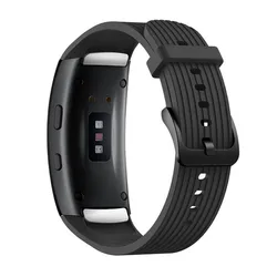 Sport Replacement Wristband for Smart Watch - Stylish and Comfortable Fitness Strap Bracelet (Black)