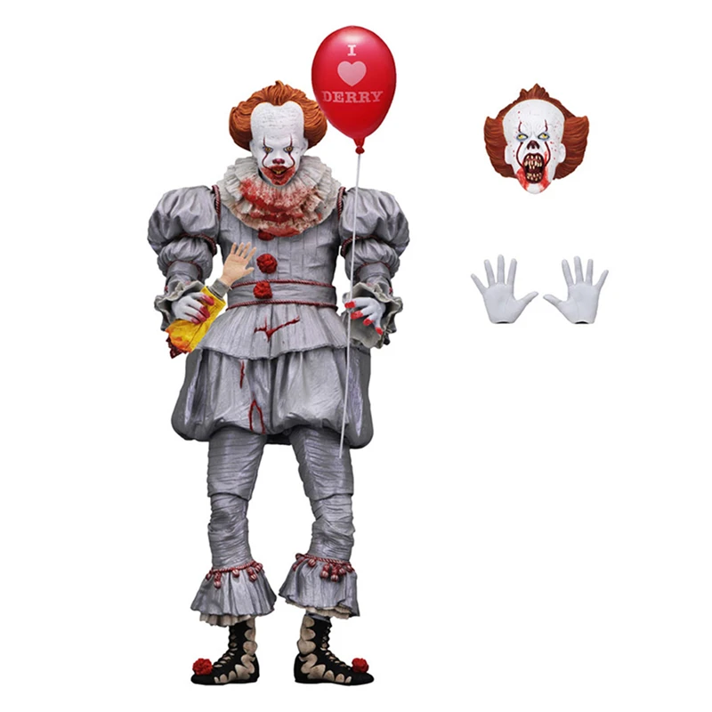 NECA Stephen King's It Pennywise ПВХ фигурка украшения для приборной панели автомобиля аксессуары авто игрушка для автомобиля-Стайлинг