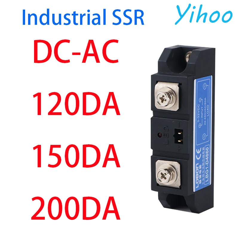 DC-AC Solid State Relay Industrial SSR 60A 80A 100A 120A 150A 200A 300A 400A