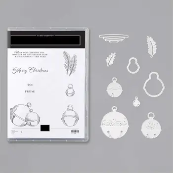 

CHRISTMAS Dies Metal Cutting Dies and Stamps new 2020 Stencils DIY Scrapbook Embossing Craft Album Paper Cards