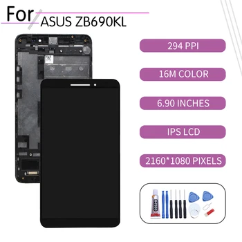 

6.9"ORIGINAL For ASUS Zenfone Go ZB690KL LCD Touch Screen Digitizer Assembly For Asus zb690kl Display Replacement ZB690KG Screen