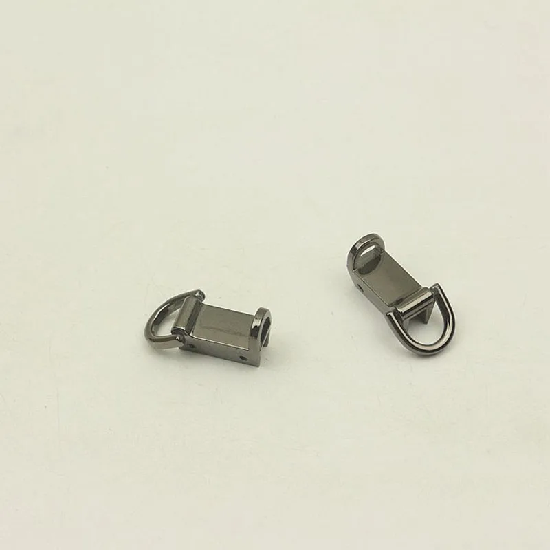 10pairs 37x6mm Bag Metal Shoulder Strap Hanger Clip Buckles Side ConnectorClamp Hook DIY D Ring Sides Clip Luggage Accessory