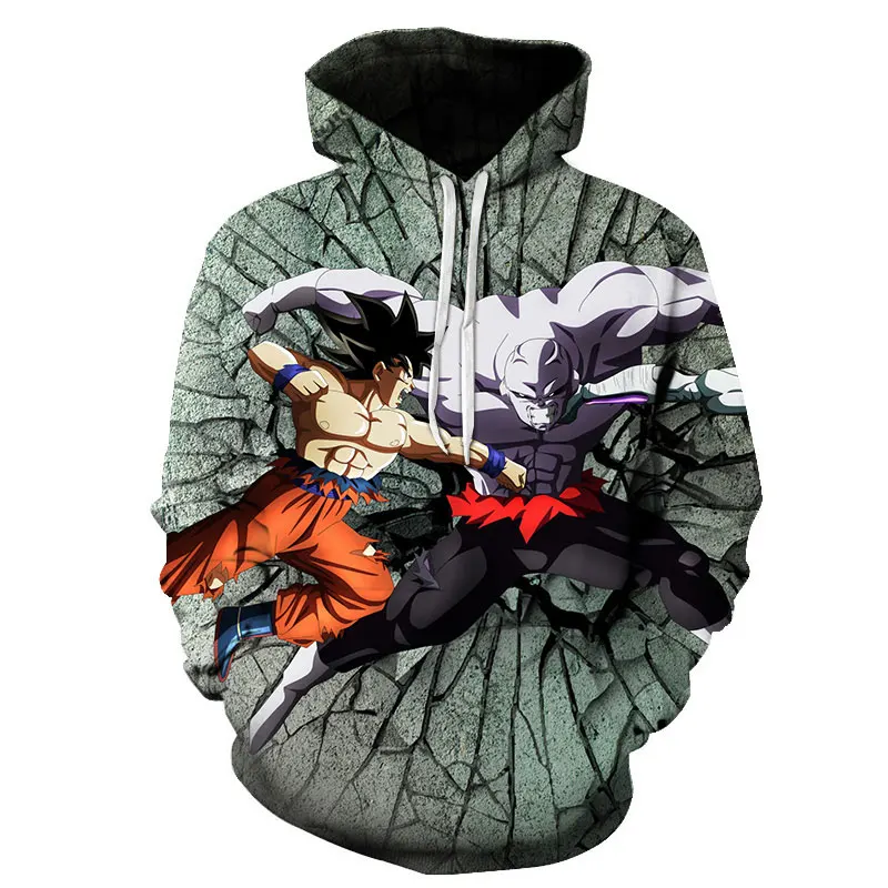 Off White Dragon Z Ball детские толстовки с Гоку мужские супер saiyans толстовки DBZ Vegeta 3D пуловер с капюшоном мужская забавная Толстовка S-6XL