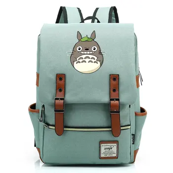 

Anime Cartoon Kawaii Cute My Neighbor Totoro Buckle Children School bag Teenagers Student Schoolbags Women Bagpack Men Backpack