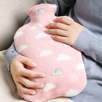 

Students Hot Water Bottle Printing Pattern Silicone Hot Water Bottle Refillable Water Winter Warm Product