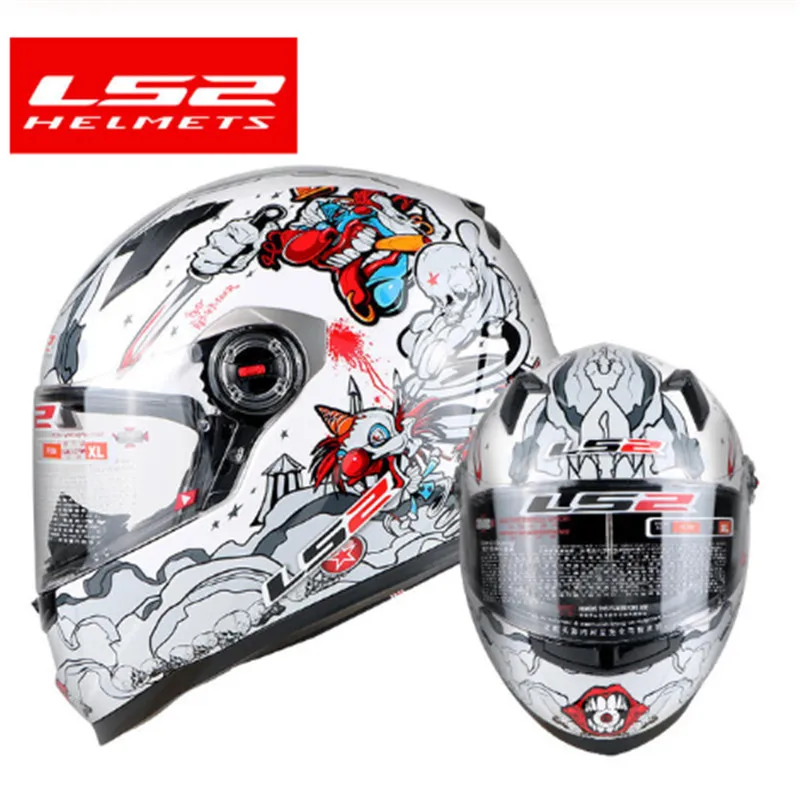 LS2 FF358 полный шлем rcycle moto casco Мужской Женский шлем Съемный и моющийся внутренний коврик capacete ls2